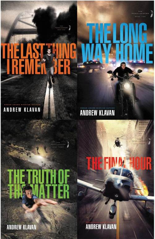 Book Series Homelanders The Last Thing I Remember Andrew Klavan